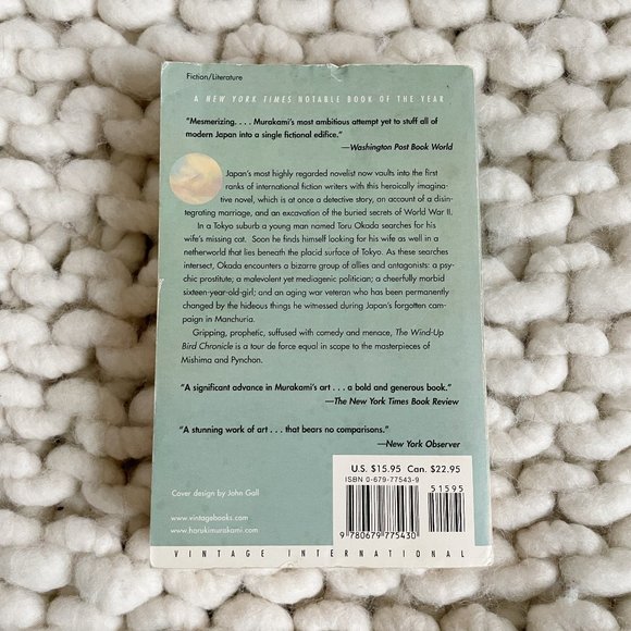 The Wind-Up Bird Chronicle By Haruki Murakami Paperback Book John Gall Cover - Picture 2 of 6